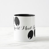 De borstmaaltijd in de stad mok (Midden)