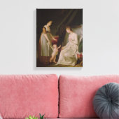 De borstvoeding canvas afdruk (Insitu (Woonkamer))