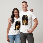 De borstvoeding van de vrouw in het borstkas, 1631 t-shirt (Unisex)
