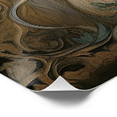 De Borzoi hond 001 - Natalia Mucha Perfect Poster (Hoek)