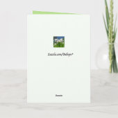 De bos Dag van de Vaders van de Weg Kaart (Achterkant)