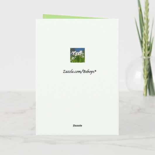 De bos Dag van de Vaders van de Weg Kaart (Achterkant)