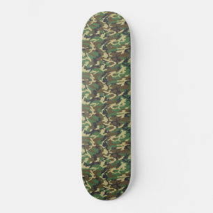 De bos Druk van Militairy Camo Persoonlijk Skateboard