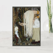 De bos Kaart van de Vakantie van de Heks (Voorkant)