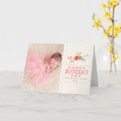 De bos Kaarten van het Moederdag (Gele Bloem)