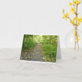 De bos Lege Nota van de Weg Kaart (Gele Bloem)