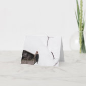 De bos Specht van de Kaart van de Nota (Voorkant)