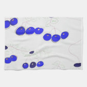 De bosbessenhanddoek theedoek (Horizontaal)