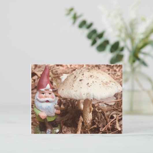 De boskabouter briefkaart (Staand voorkant)