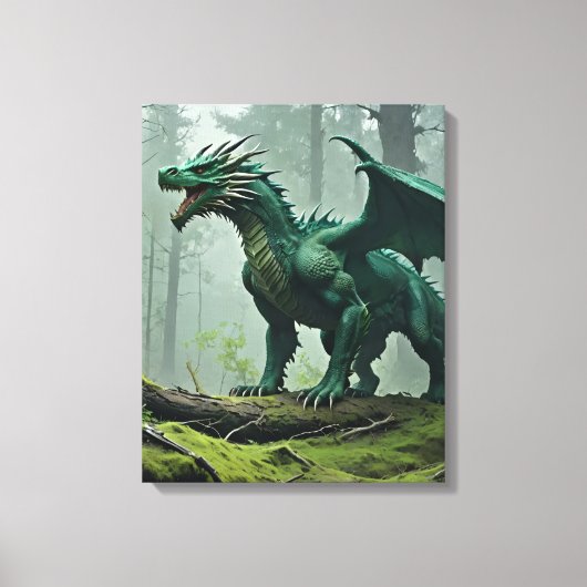 De Boskoning Canvas Afdruk (Voorkant)
