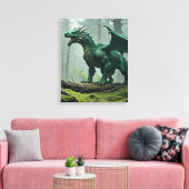 De Boskoning Canvas Afdruk (Insitu (Woonkamer))