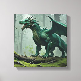 De Boskoning  Canvas Afdruk