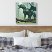 De Boskoning Canvas Afdruk (Insitu (Slaapkamer))