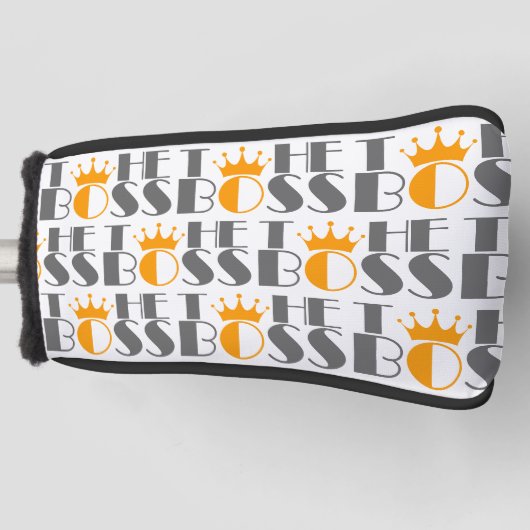 De boskornenkorfflinks golfheadcover (Voorkant)