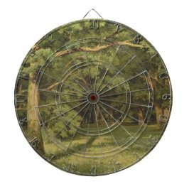 De bosreiniging (Woodland Landscape Scene) Dartbord