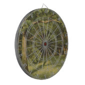 De bosreiniging (Woodland Landscape Scene) Dartbord (Voorkant Links)