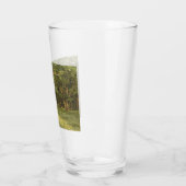 De bosreiniging (Woodland Landscape Scene) Glas (Links)