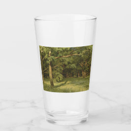 De bosreiniging (Woodland Landscape Scene) Glas