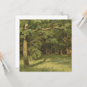 De bosreiniging (Woodland Landscape Scene) Kaart (Voorkant / Achterkant in situ)