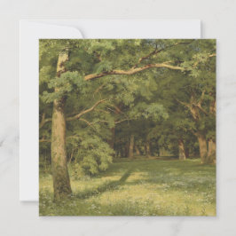De bosreiniging (Woodland Landscape Scene) Kaart