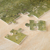 De bosreiniging (Woodland Landscape Scene) Legpuzzel (Zijkant)