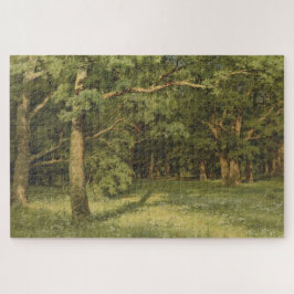 De bosreiniging (Woodland Landscape Scene) Legpuzzel