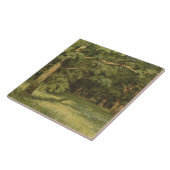 De bosreiniging (Woodland Landscape Scene) Tegeltje (Zijkant)