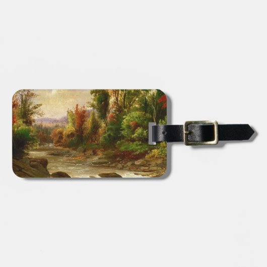 De BosRivier Robert Duncanson Destiny van de Herfs Bagagelabel (Voorkant horizontaal)