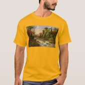 De BosRivier Robert Duncanson Destiny van de Herfs T-shirt (Voorkant)