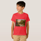 De BosRivier Robert Duncanson Destiny van de Herfs T-shirt (Voorkant volledig)