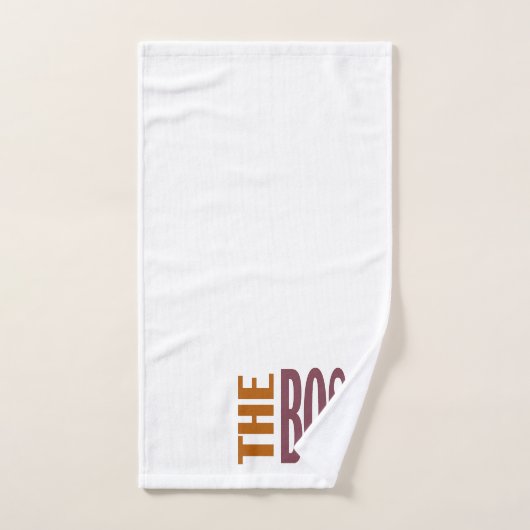 DE BOSS BAD HANDDOEK (Handdoek)