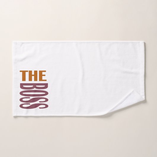 DE BOSS BAD HANDDOEK (Handdoek)