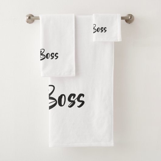 DE BOSS BAD HANDDOEK (Insitu)