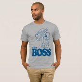 De Boss Blue Sketch Edition T-shirt (Voorkant volledig)