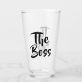 DE BOSS GLAS (Achterkant)
