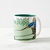 DE BOSS Koffie-Mok Tweekleurige Koffiemok (Voorkant rechts)