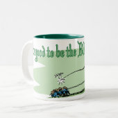 DE BOSS Koffie-Mok Tweekleurige Koffiemok (Voorkant links)