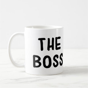 De Boss Mok, Cadeaus voor je baas, CEO geschenken, Koffiemok