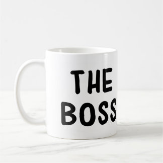 De Boss Mok, Cadeaus voor je baas, CEO geschenken, Koffiemok