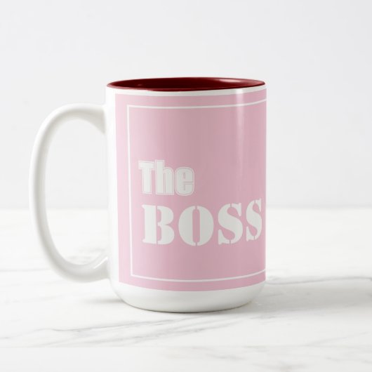 De Boss Mok Cup (Links)