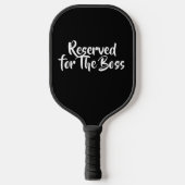 DE BOSS PICKLEBALL PADDLE (Voorkant)