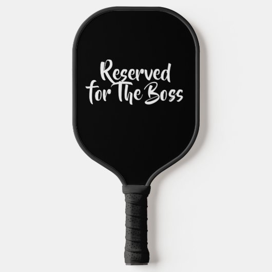 DE BOSS PICKLEBALL PADDLE (Voorkant)