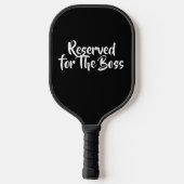 DE BOSS PICKLEBALL PADDLE (Achterkant)