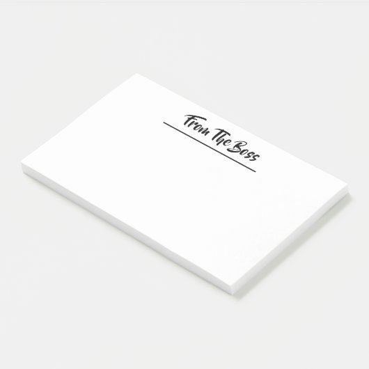 DE BOSS POST-IT® NOTES (Schuin)