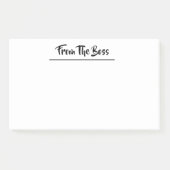 DE BOSS POST-IT® NOTES (Voorkant)