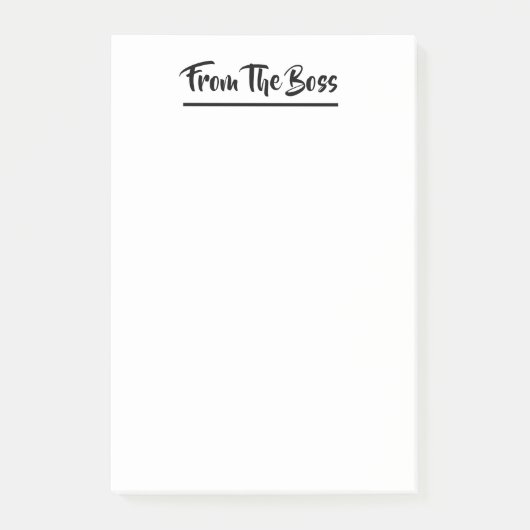 DE BOSS POST-IT® NOTES (Voorkant)