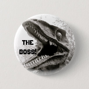 De Boss. Ronde Button 5,7 Cm