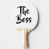 DE BOSS TAFELTENNISBATJE (Voorkant)