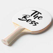 DE BOSS TAFELTENNISBATJE (Voorkant Gekanteld)
