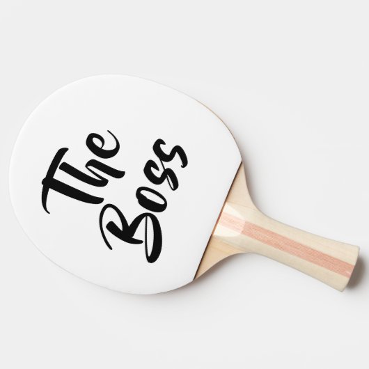 DE BOSS TAFELTENNISBATJE (Zijkant)